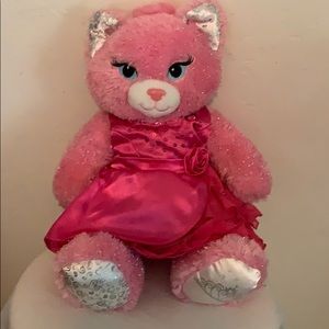 Refurbished Build a Bear pink kitty